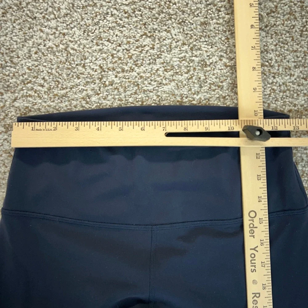 Lululemon Leggings Womens 8 Tall Align Navy Blue Yoga High Rise Nulu Workout Gym